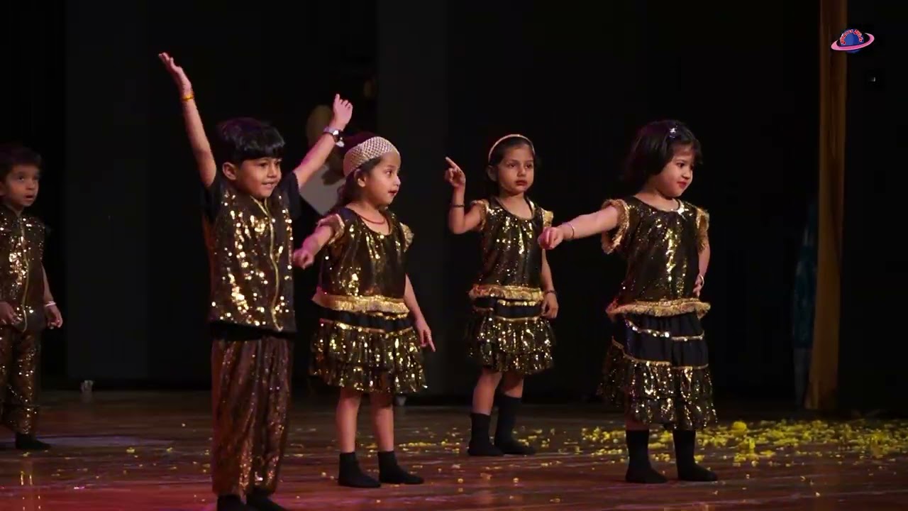 Planet kids international school Annual function 2025-26 Disco theme - Nur mukhi nager