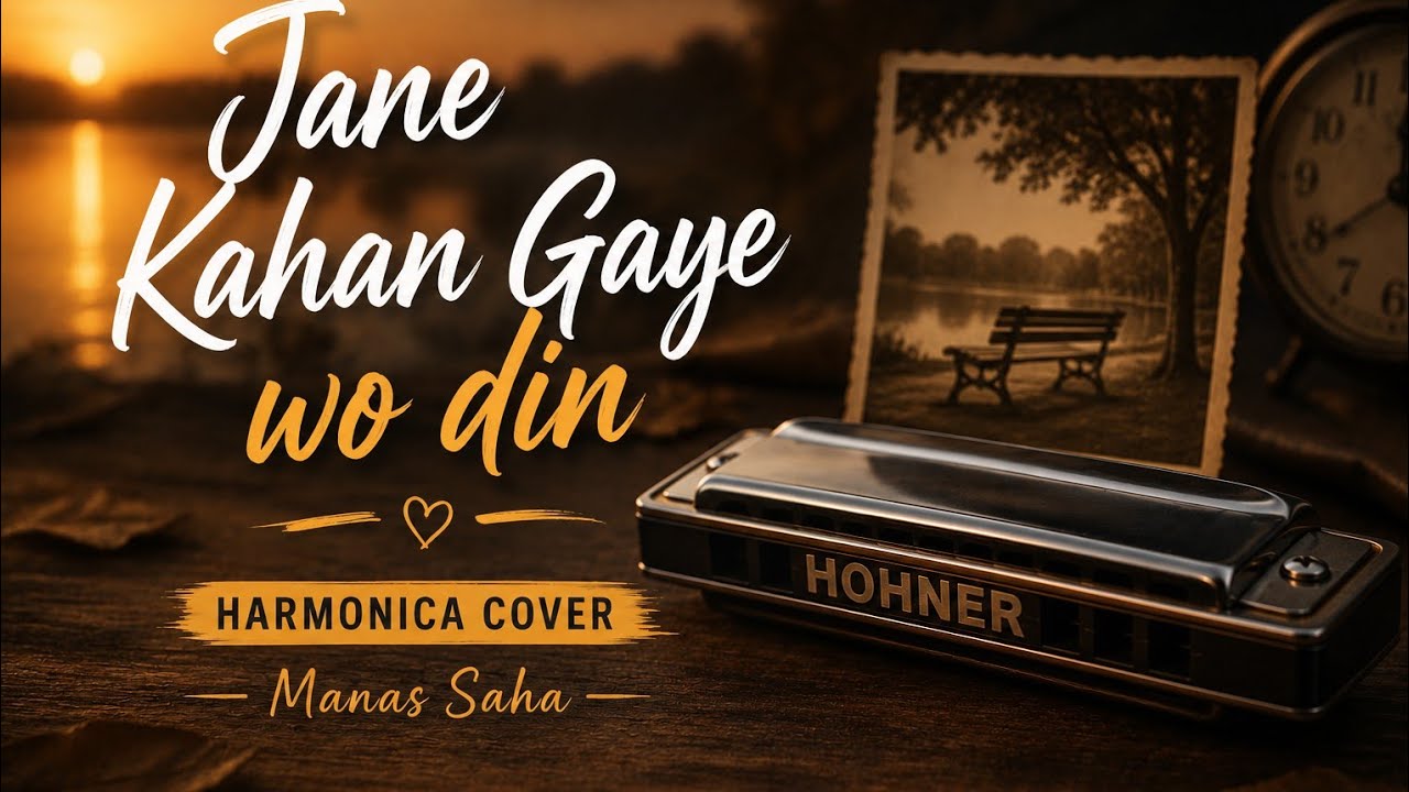Jane kaha gaye wo din,|| Hindi songs|| Instrumental || harmonica [ MS]