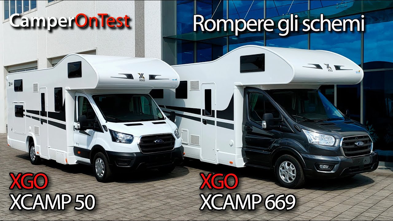 XGO XCAMP 50 e XCAMP 669: due mansardati fuori dagli schemi comuni