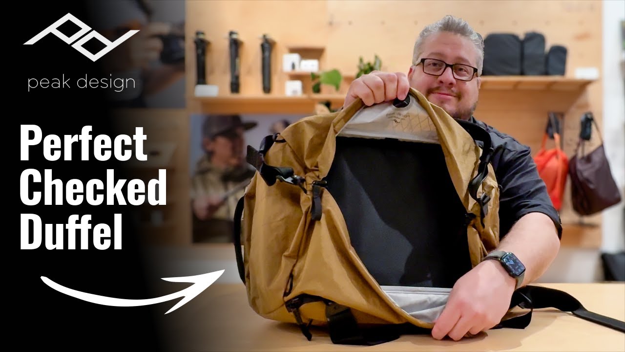 Почему дорожная сумка Peak Design 35L действительно подходит для перевозки багажа в зарегистриров...