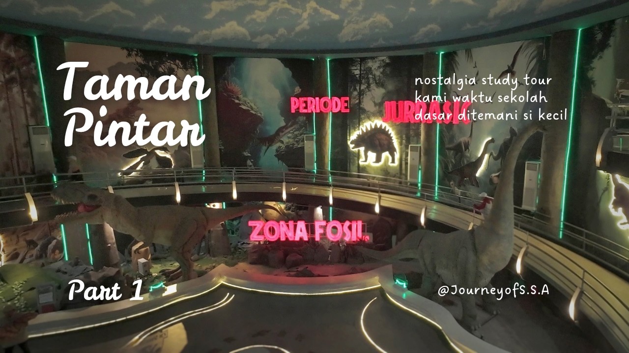 Seharian di Taman  Pintar Jogja! Seru banget buat belajar sambil main! 🧠🎡 || Part 1