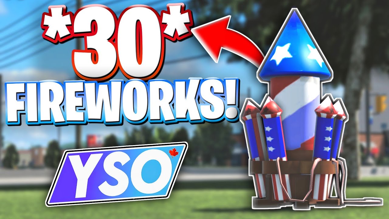 🧨*РЕАЛЬНЫЕ* ВСЕ 30 МЕСТОПОЛОЖЕНИЙ ФЕЙЕРВЕРКОВ В YSO! ROBLOX YOUNG STREET ONTARIO ГАЙД ПО КВЕСТУ Н...