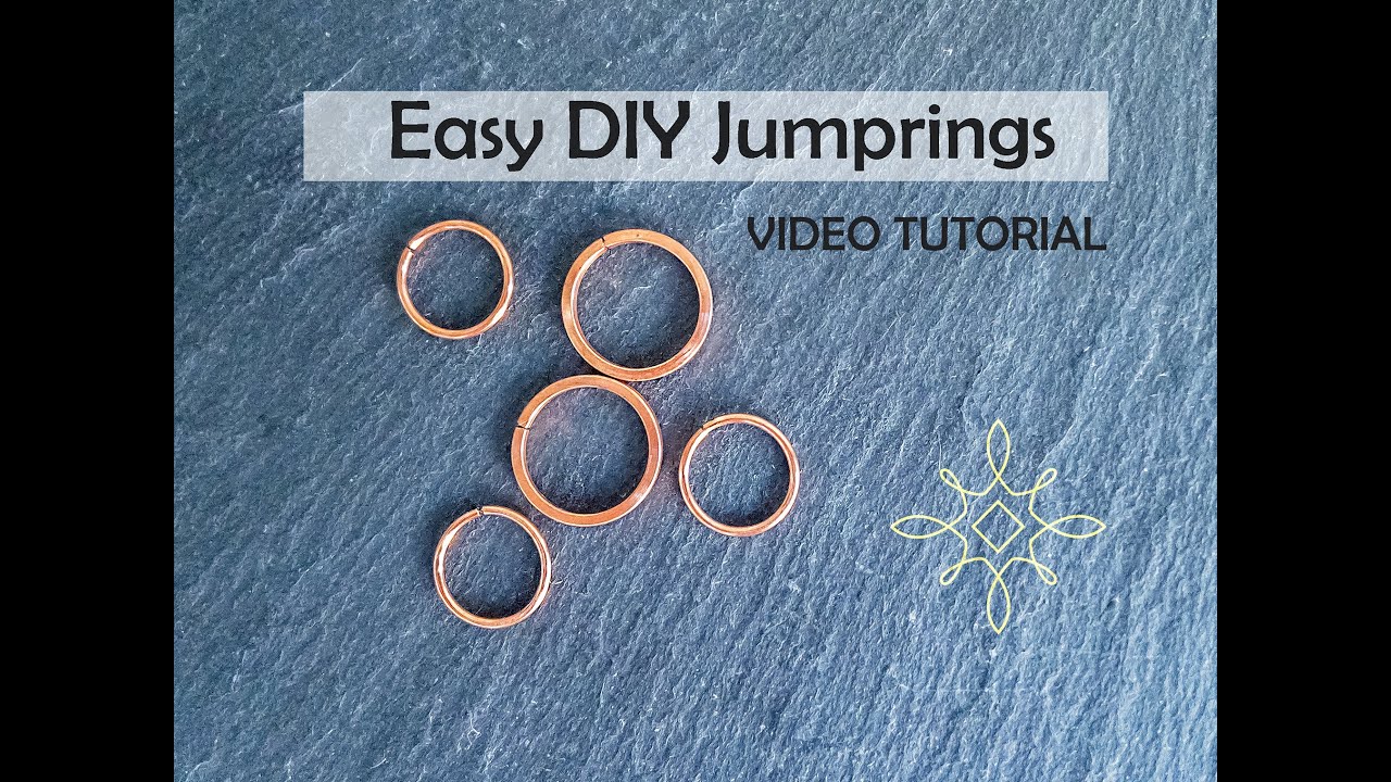 Make Your Own Jumprings, Easy Jump rings Tutorial