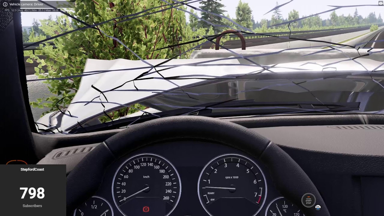 Playing BeamNG till i reach 800 subs