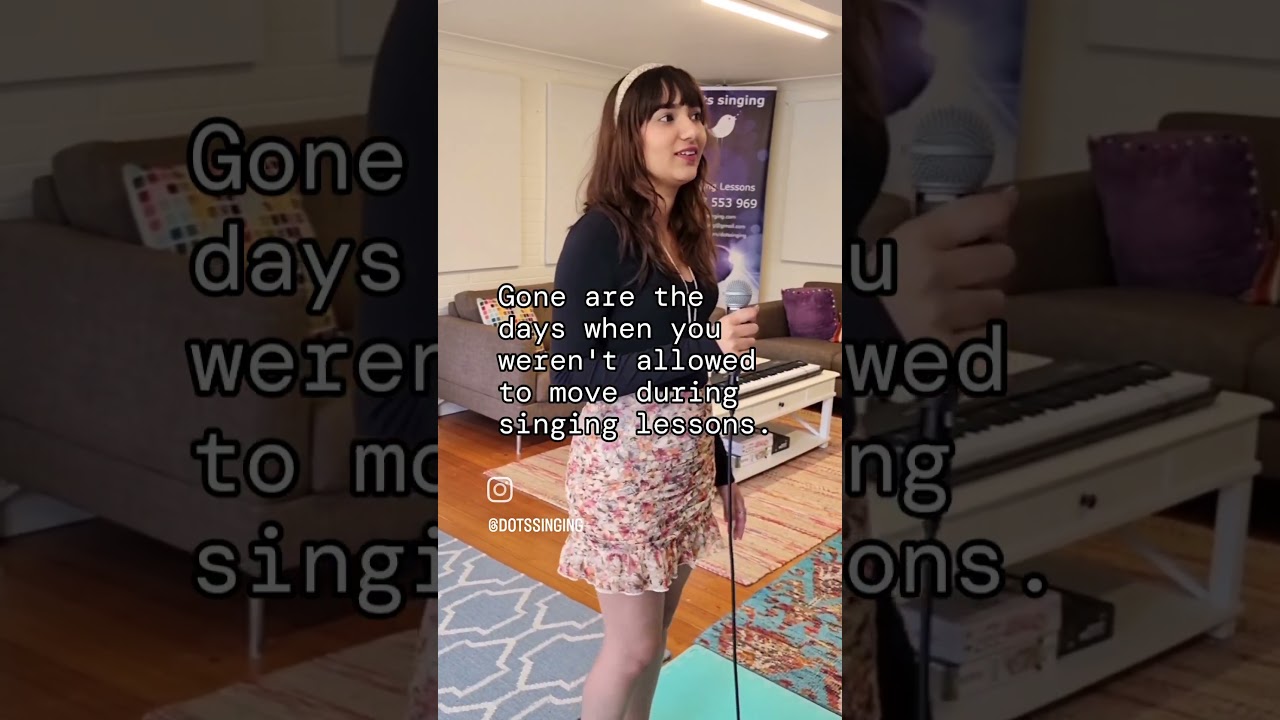 SING BETTER with this EASY MOVEMENT EXERCISE #shorts #dotssinging