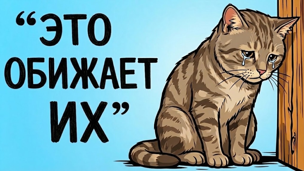 Эти 15 Повседневных Вещей РАНЯТ Чувства Вашей Кошки! (прекрати)