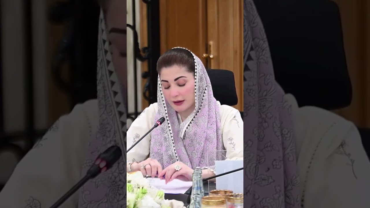 Address by Punjab Chief Minister Maryam Nawaz Sharif  #maryemnawaz #trendingshorts #viralshorts
