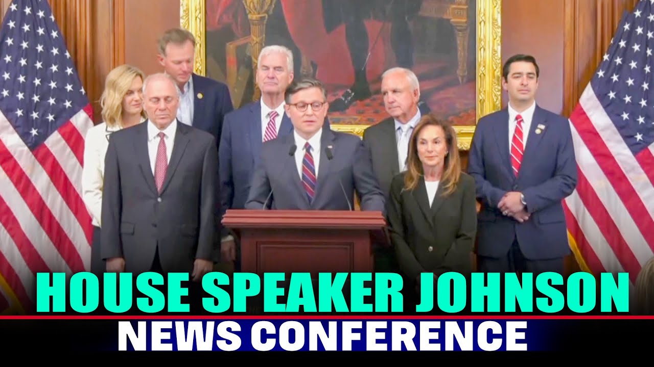 LIVE:  Speaker Johnson holds a news conference on day 37 of shutdown I USA I Trump I Democrats
