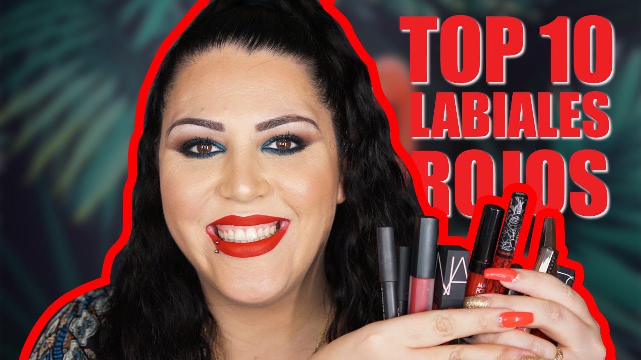 TOP 10! LABIALES ROJO DE ALTA GAMA | Isabel Díaz