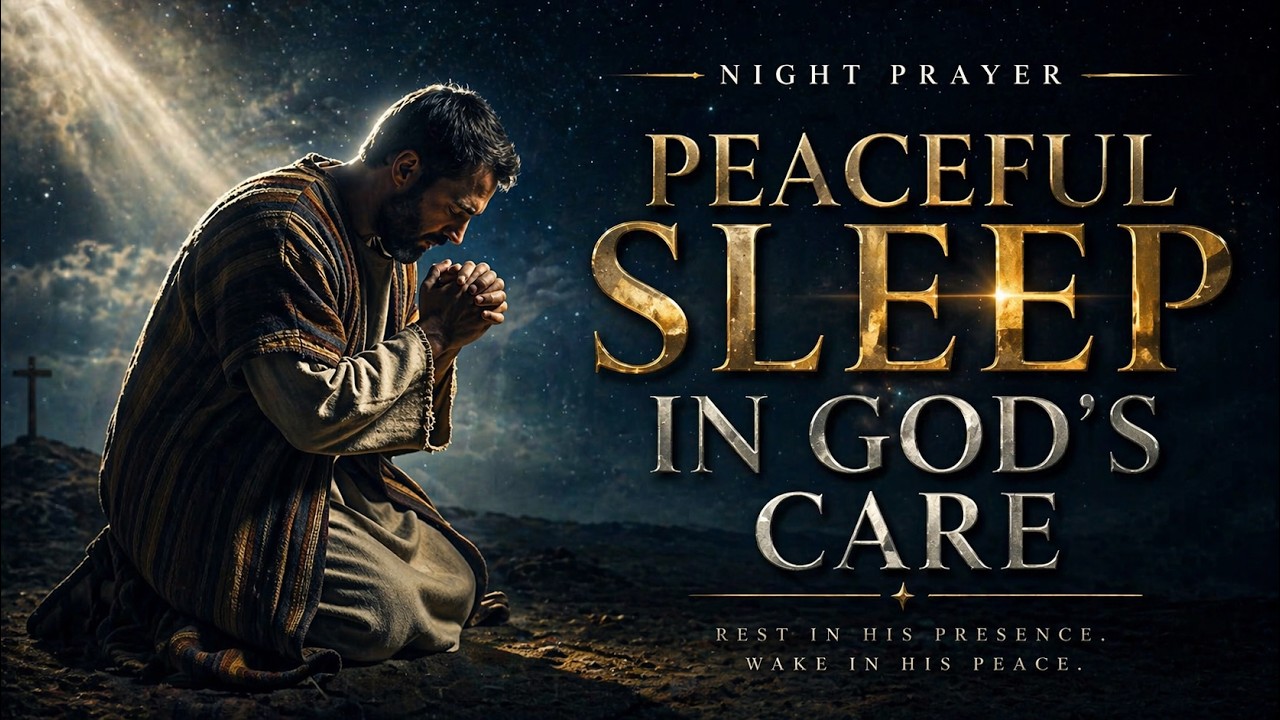 Trust God With Tomorrow and Sleep in Peace Tonight | Night Prayer
