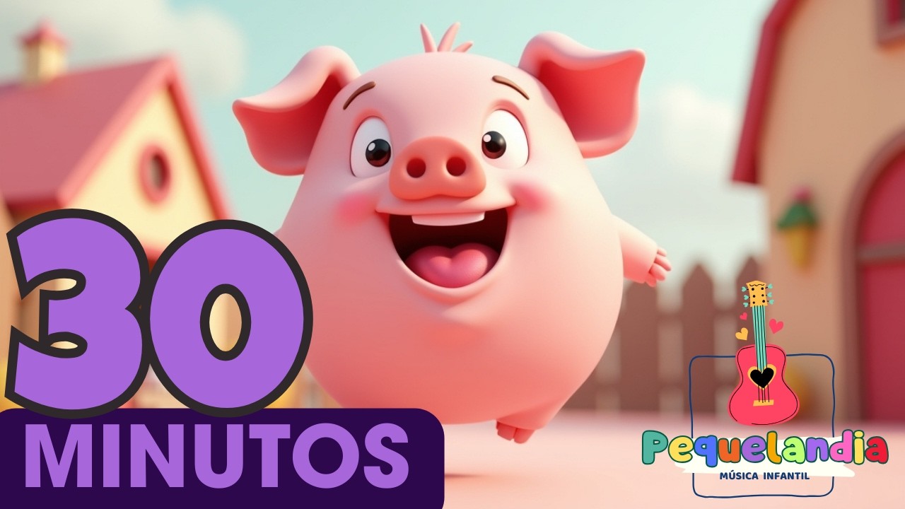Sonidos de la Granja para Niños 🎶🐄🐷 | música infantil educativa