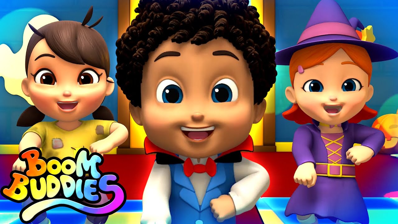 Monster Dance Party Songs For Kids | Spooky Nursery Rhymes with Boom Buddies