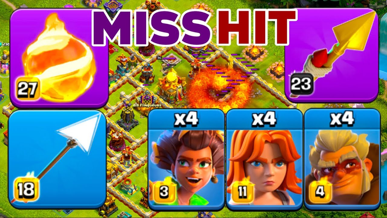 New RC Trick: Warden Fireball TH16 Root Raider Valkyrie Wrecking Legend League Attacks!