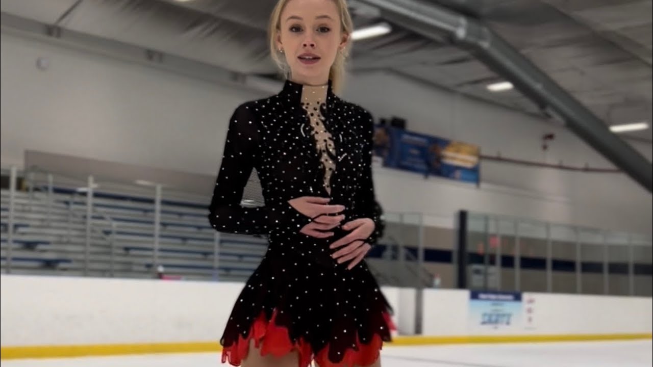Stranger Things Junior Women Short Program Figure Skating 2022-23 - Sydney Marksberry