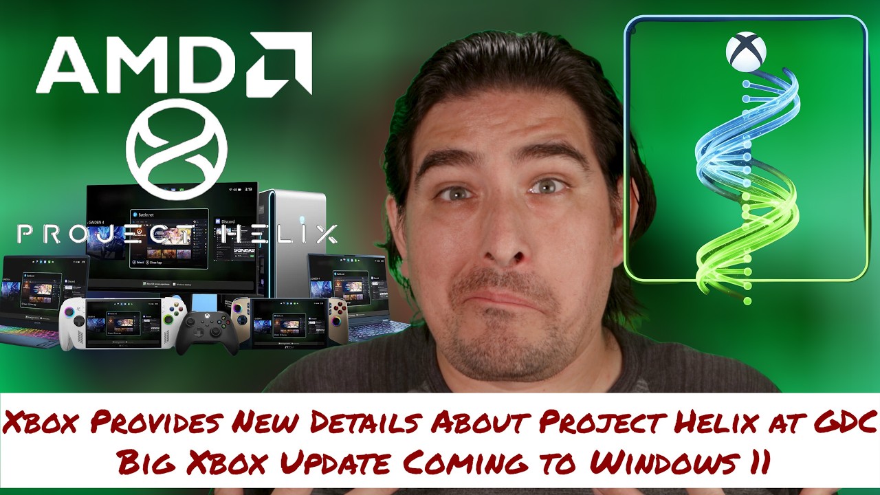 Xbox раскрыл новые подробности о проекте Helix на GDC. Крупное обновление Xbox для Windows 11 ско...