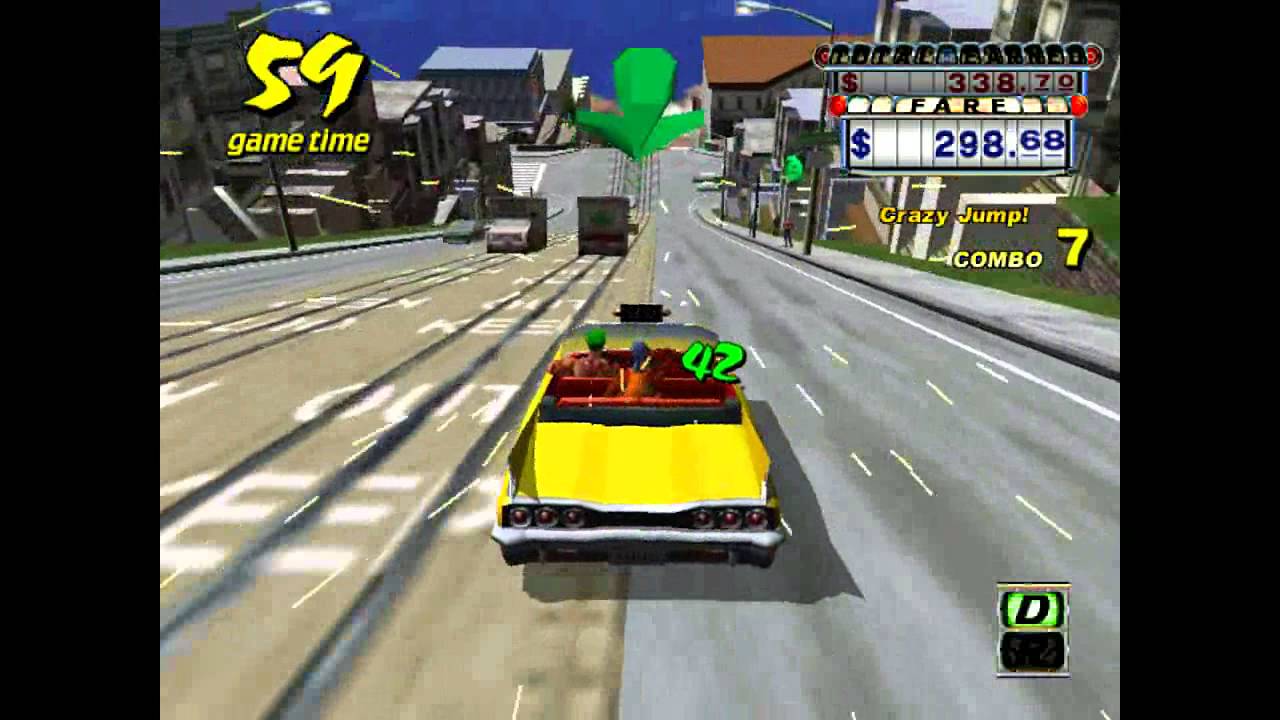 Crazy Taxi (Sega Dreamcast) - Theme Song (All I want by Offspring)