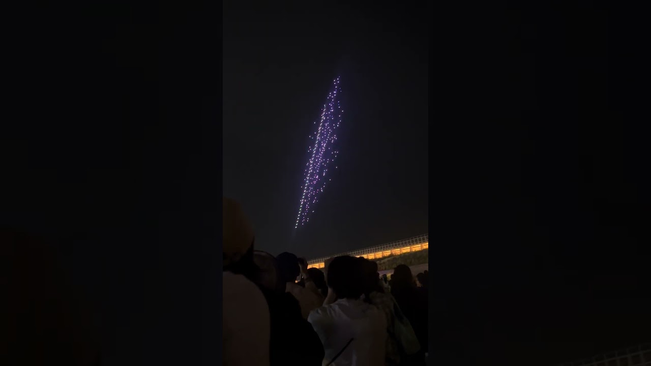 万博　ドローンショー
