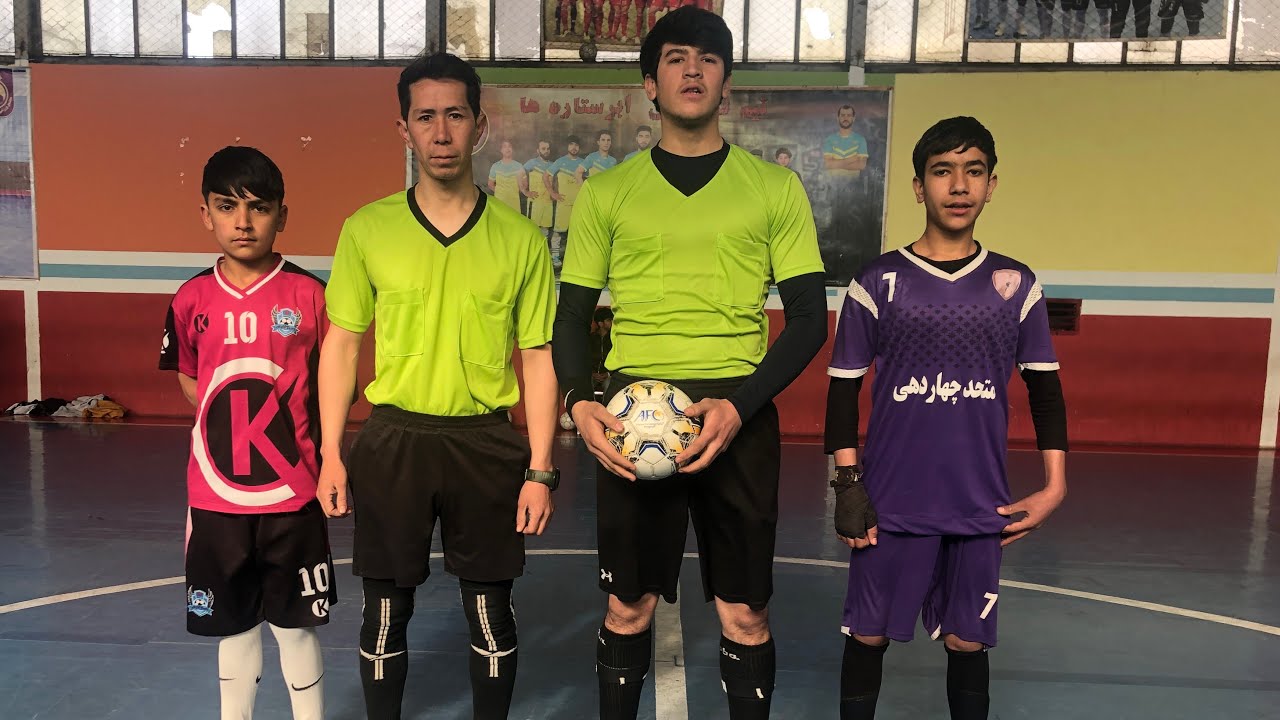 خلاصه بازی اکادمی کوهدامن مقابل متحد چهاردهی لیگ الف دوازده سال فوتسال کابل (Match 9)