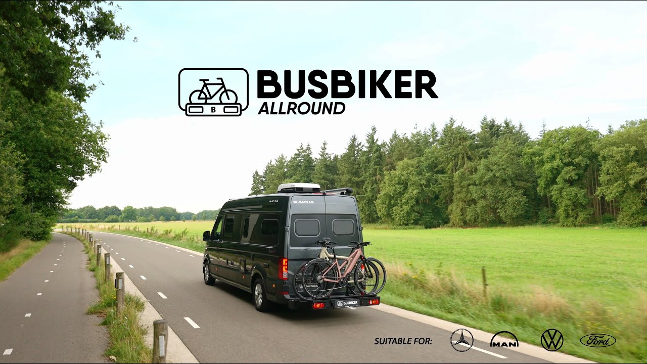 Fietsen meenemen op je buscamper - BusBiker Allround