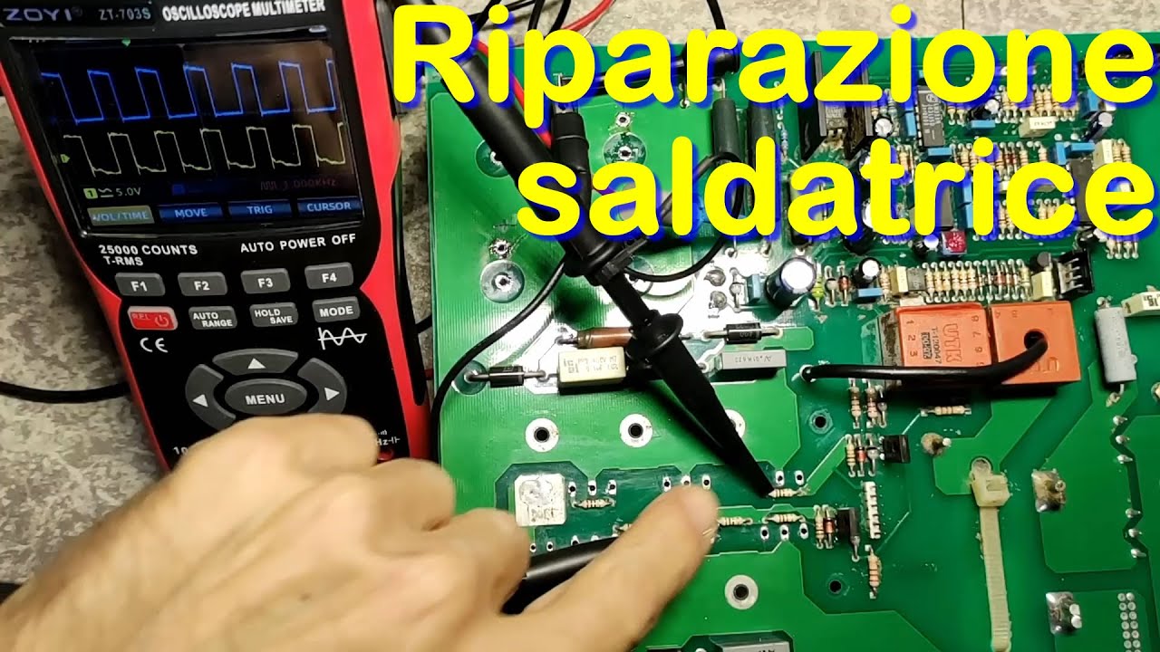 Riparazione saldatrice elettronica 💥 Cemont S1600