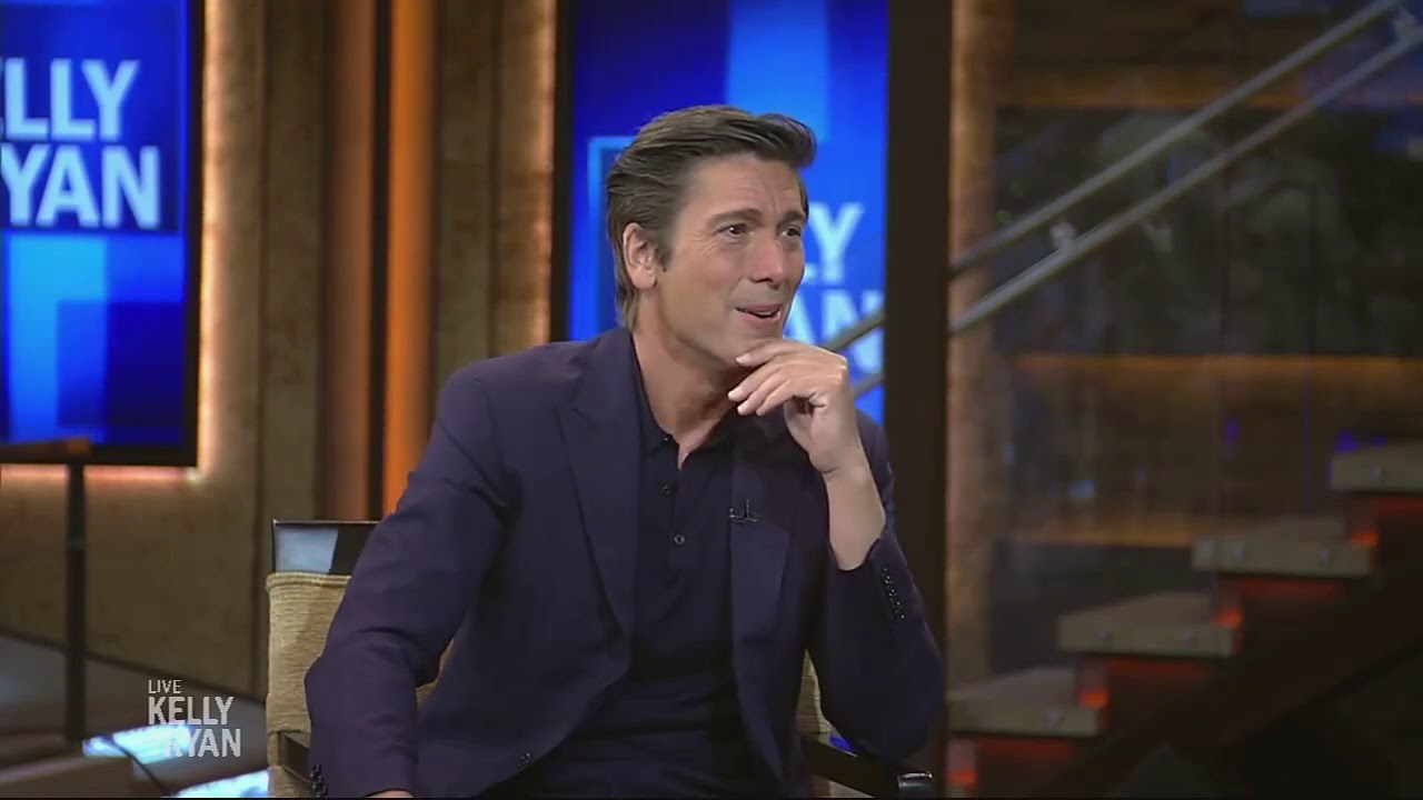 David Muir's Dog Axel Helps Him Decompress