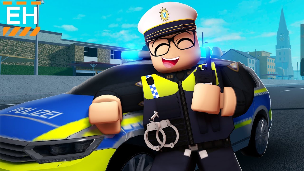 1 Tag im Leben eines STREIFEN-POLIZIST (Roblox Notruf Hamburg)