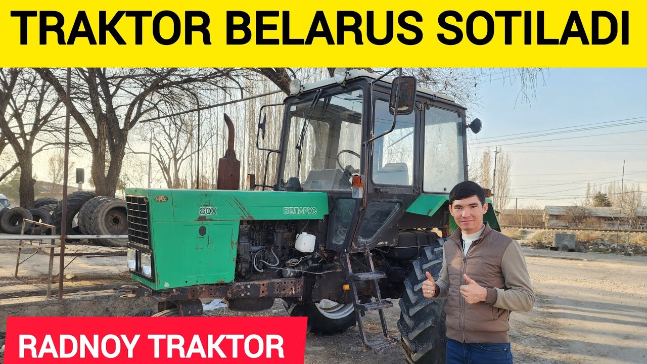 RADNOY BELARUS 80X TRAKTOR SOTILADI
