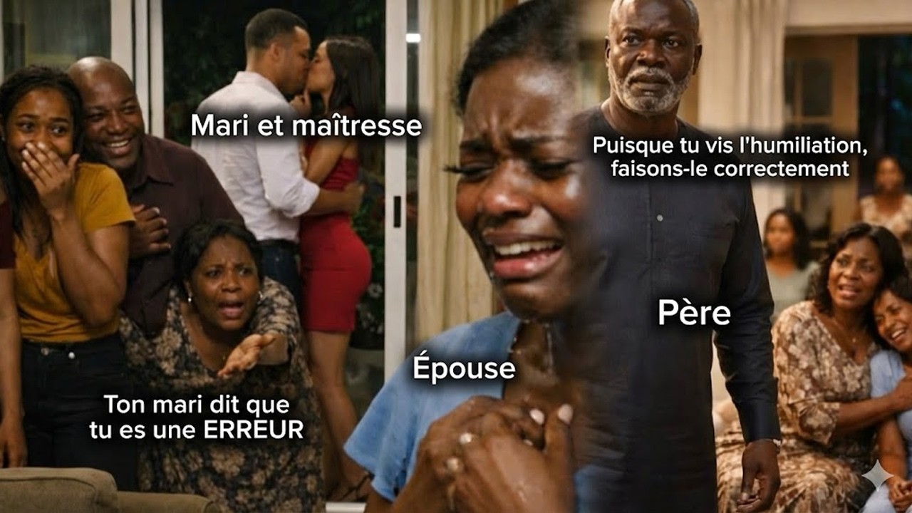 IL TRAITE SA FEMME D'ERREUR ET EMBRASSE SA MAÎTRESSE EN FAMILLE : LA VENGEANCE DE SON PÈRE!!