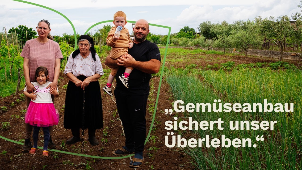 Ein kleines Feld, große Hoffnung | Familienhilfe in Albanien