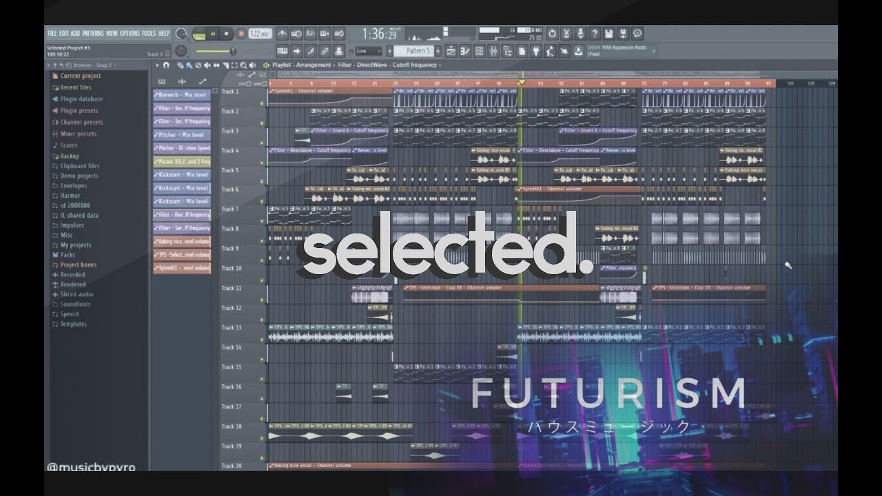 FLP | Selected & Futurism Deep House FL Studio Project