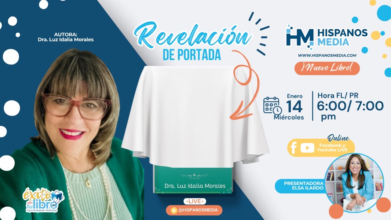 Revelación de portada Dra. Luz Idalia Morales