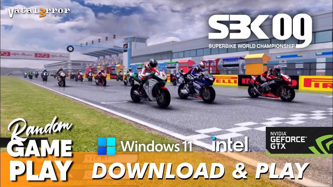 SBK-09 ReShade MOD // PlayTest i7 6700k & GTX 1060 // Download & Play (2.1 GB)