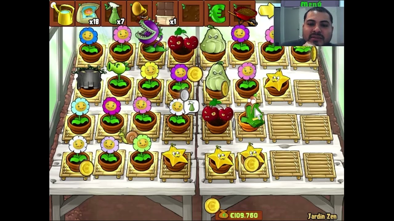 #pvz regando plantinis + jarrones 27