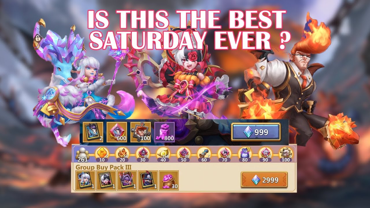 Castle Clash - I Bought The Best Packs In The Game !!!