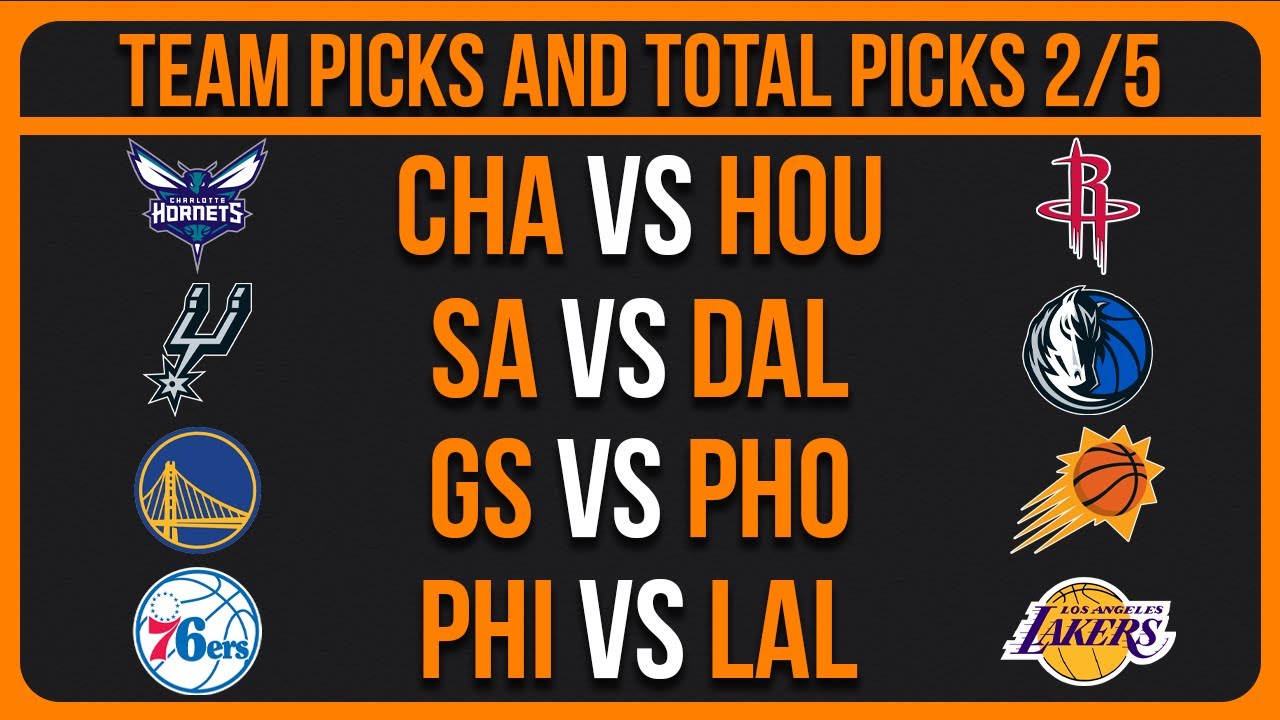 NBA Picks Today 2/5/26 NBA Picks and Predictions NBA Bets Today