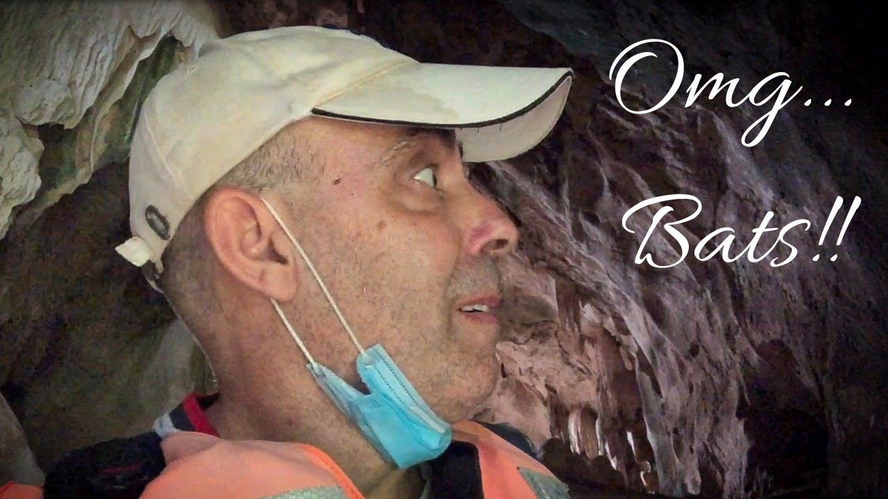 Scary bat's run me out!! | Let's visit  Krabi Towns Attraction, Khao Khanab Nam Cave