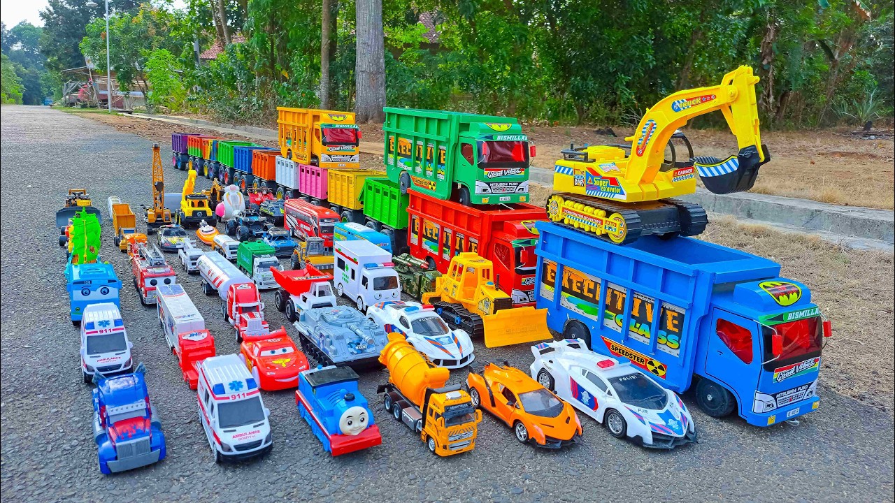 Box Full of Model Cars -Mazda Mx5, Koenigesgg Jesko, Lamborghini Scv12, Byd Yang Wang U8, Toyota Car