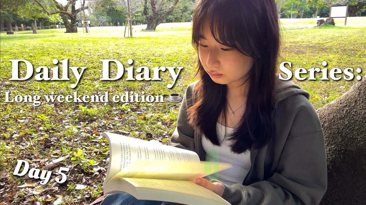 Daily Diary Series: Long weekend edition ☕️ - day 5 // getting out of a rut, going to the park