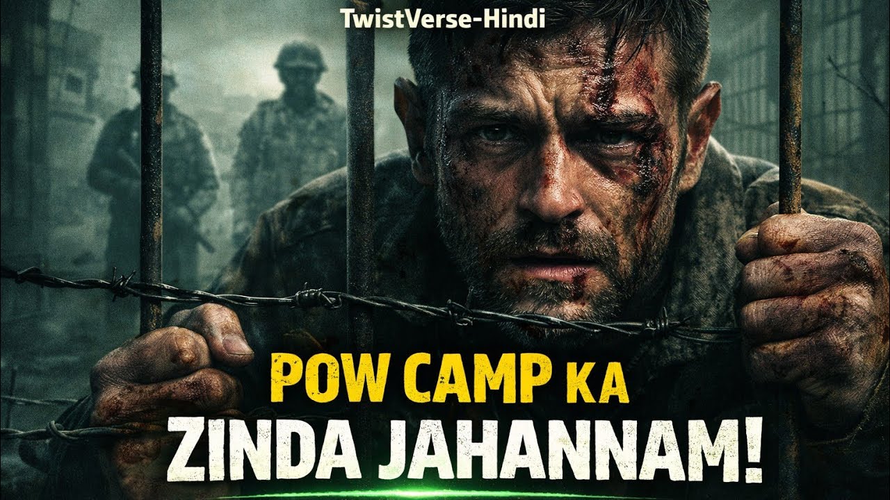 Prisoner of War (2025) Explained in Hindi | Brutal POW Camp Survival Movie