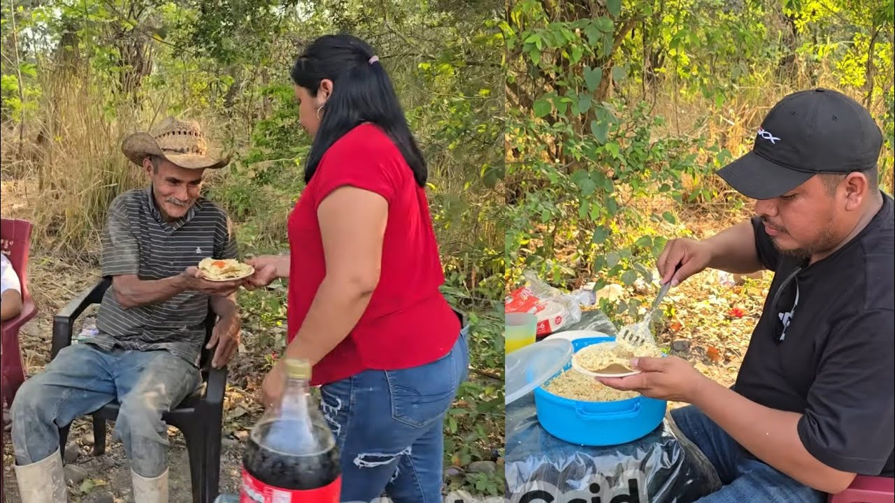 Mr. Charly y Carmen Le Sirvieron La Comida A Toda la Familia 😱