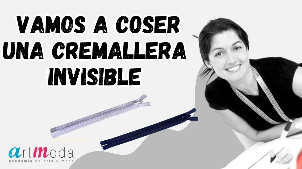 Cómo coser una cremallera invisible paso a paso (SIN errores)