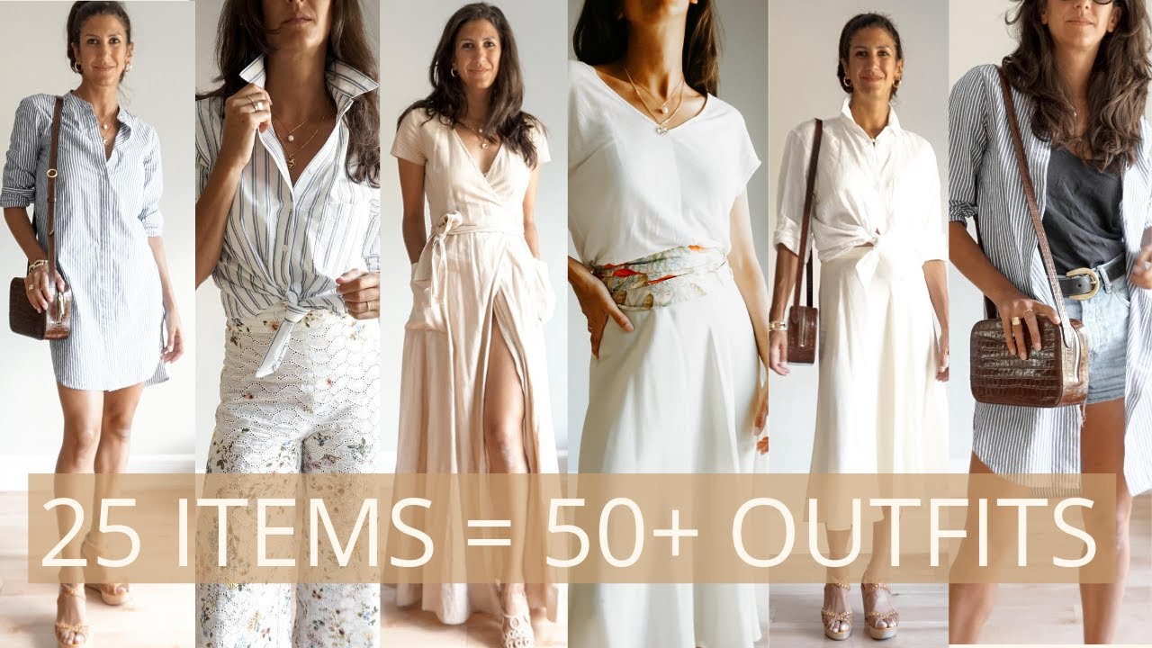 25 Items Over 50 Outfits for Summer | Summer Capsule Closet Part 2
