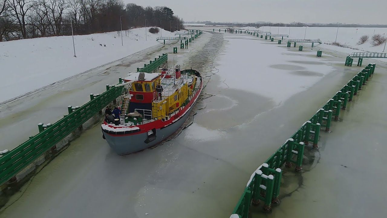 Rejs patrolowy lodołamaczy gdańskiej floty Wód Polskich