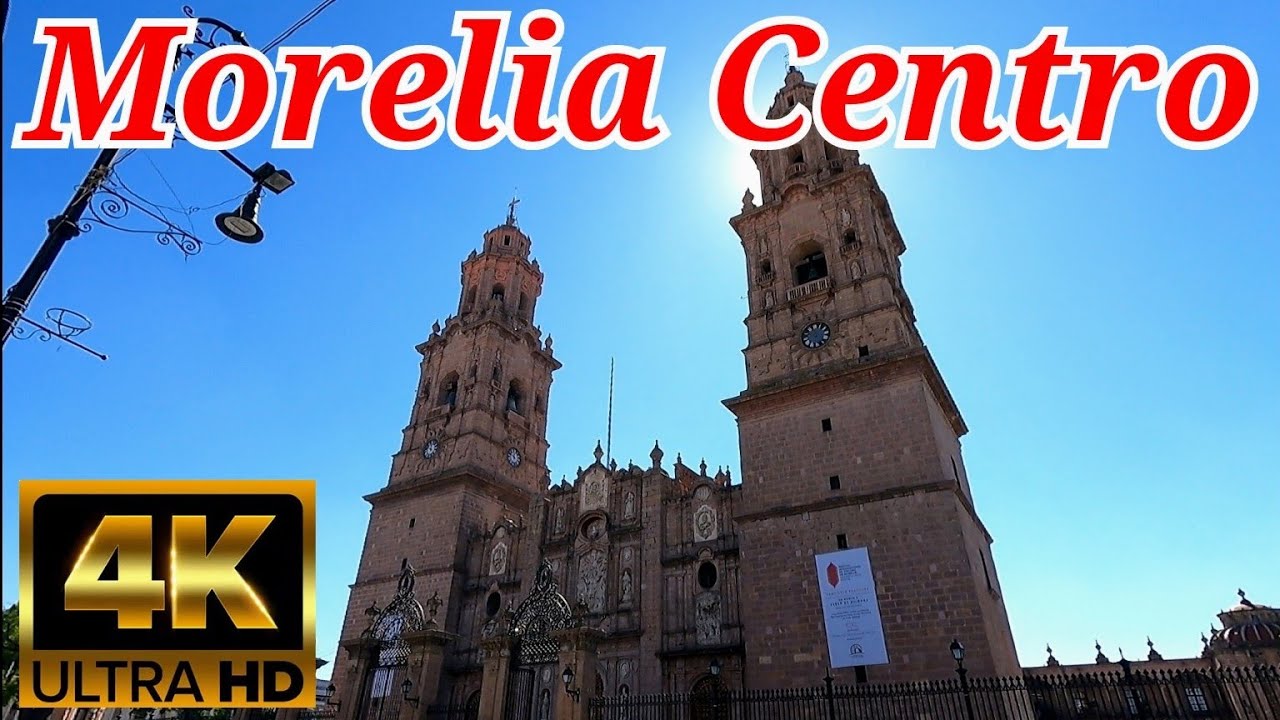 Morelia Michoacán Centro Histórico [4k] 🎞️