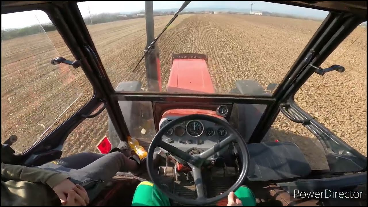 GoPro Cabview 12# | Zetor 7745 original sound !! | valcovanie po sejbe