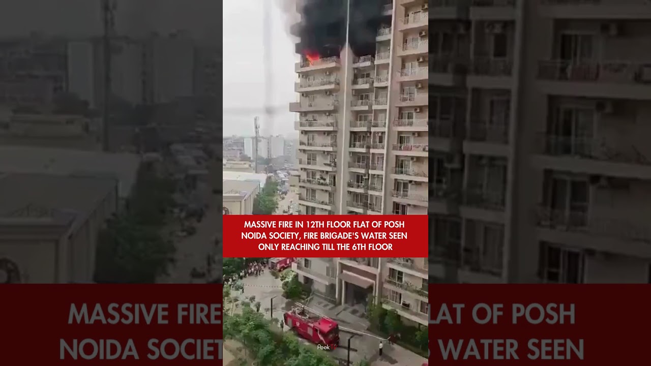 Fires Break Out in Noida's Sectors 75 and 52