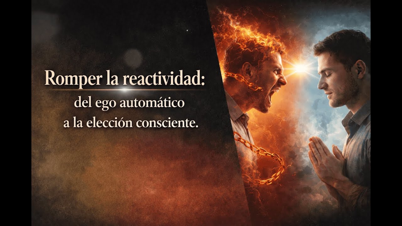 Romper la reactividad: del ego autom&aacute;tico a la elecci&oacute;n consciente