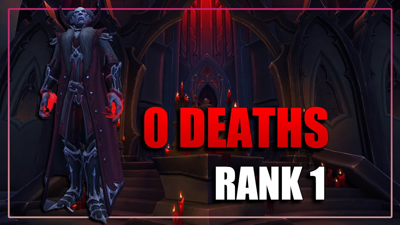 NO DEATHS Rank 1 +22 Halls of Atonement | Frost DK POV