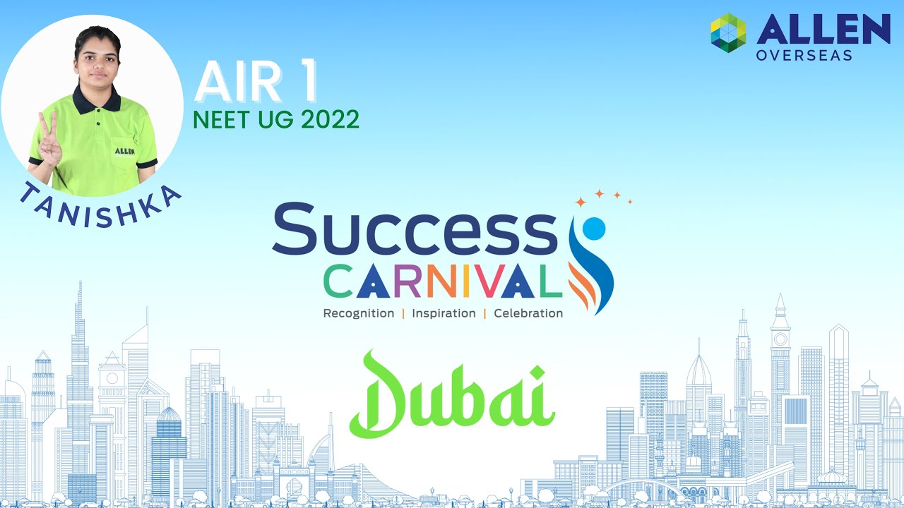 Allen Overseas: The Success Carnival Dubai 2022 | Free Registration
