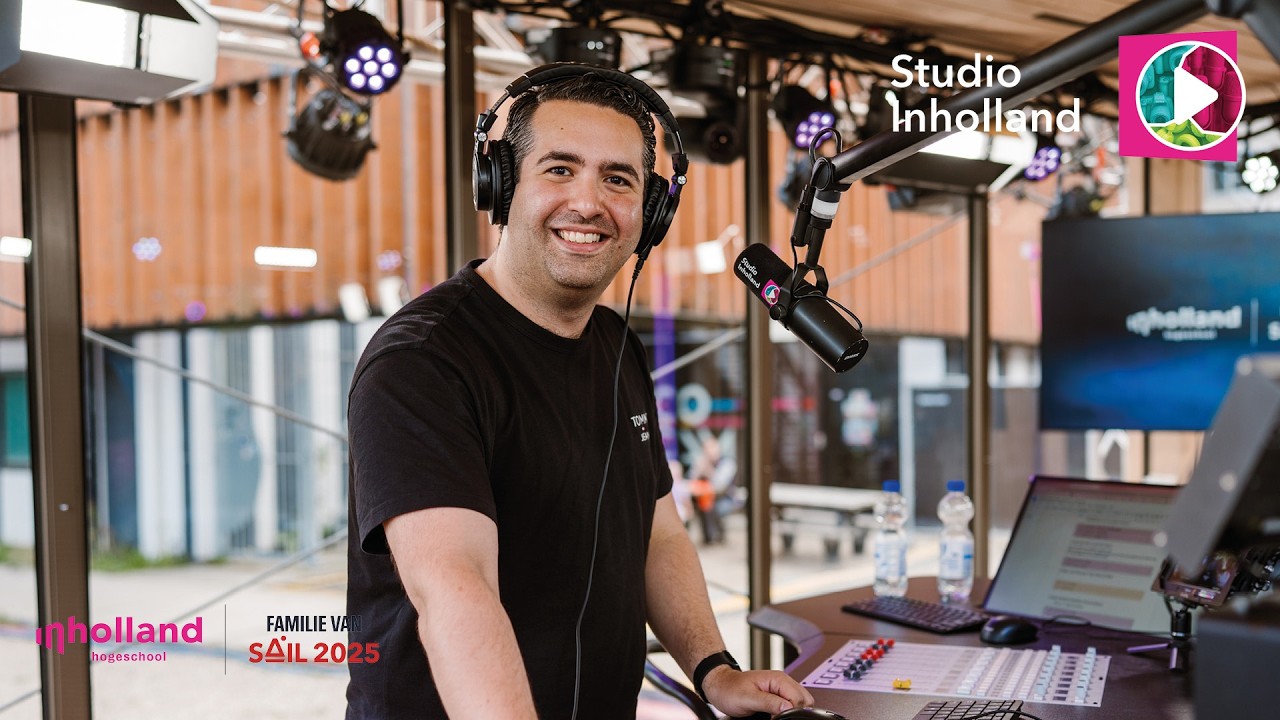Studio Inholland op SAIL 2025 | Olivier de Neve | Za 23 aug - 16.00 - 18.00 u